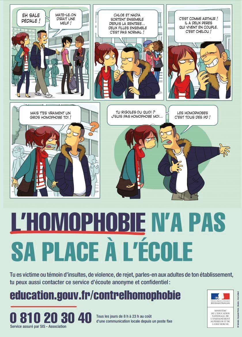 Une Campagne Contre L Homophobie