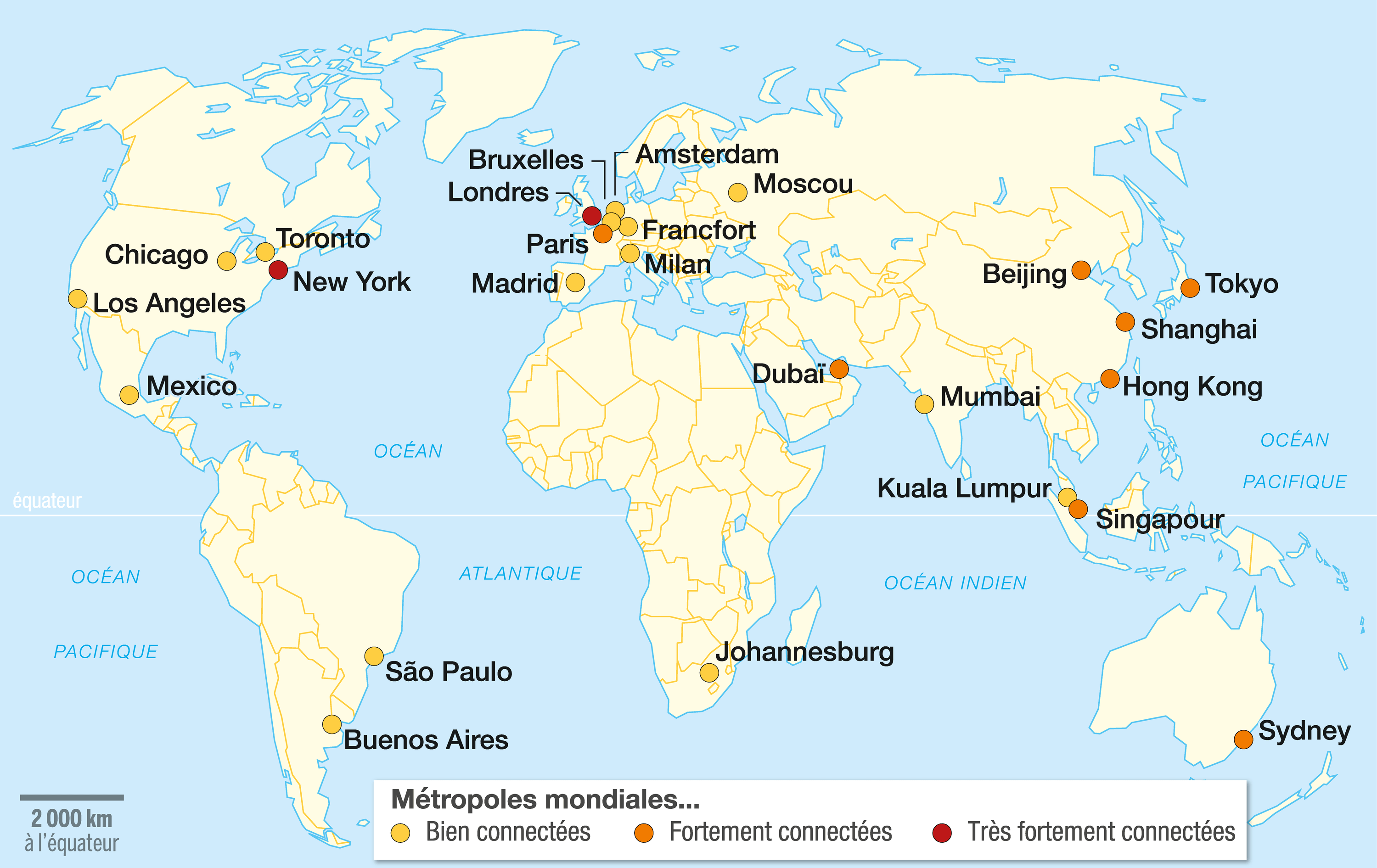 Image result for métropoles mondiales