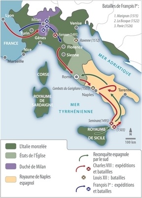 Les guerres dItalie sous François Ier