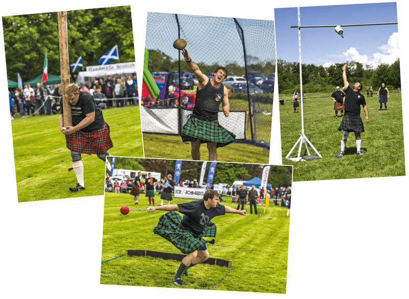 Highland sports Toss the caber! Lelivrescolaire.fr