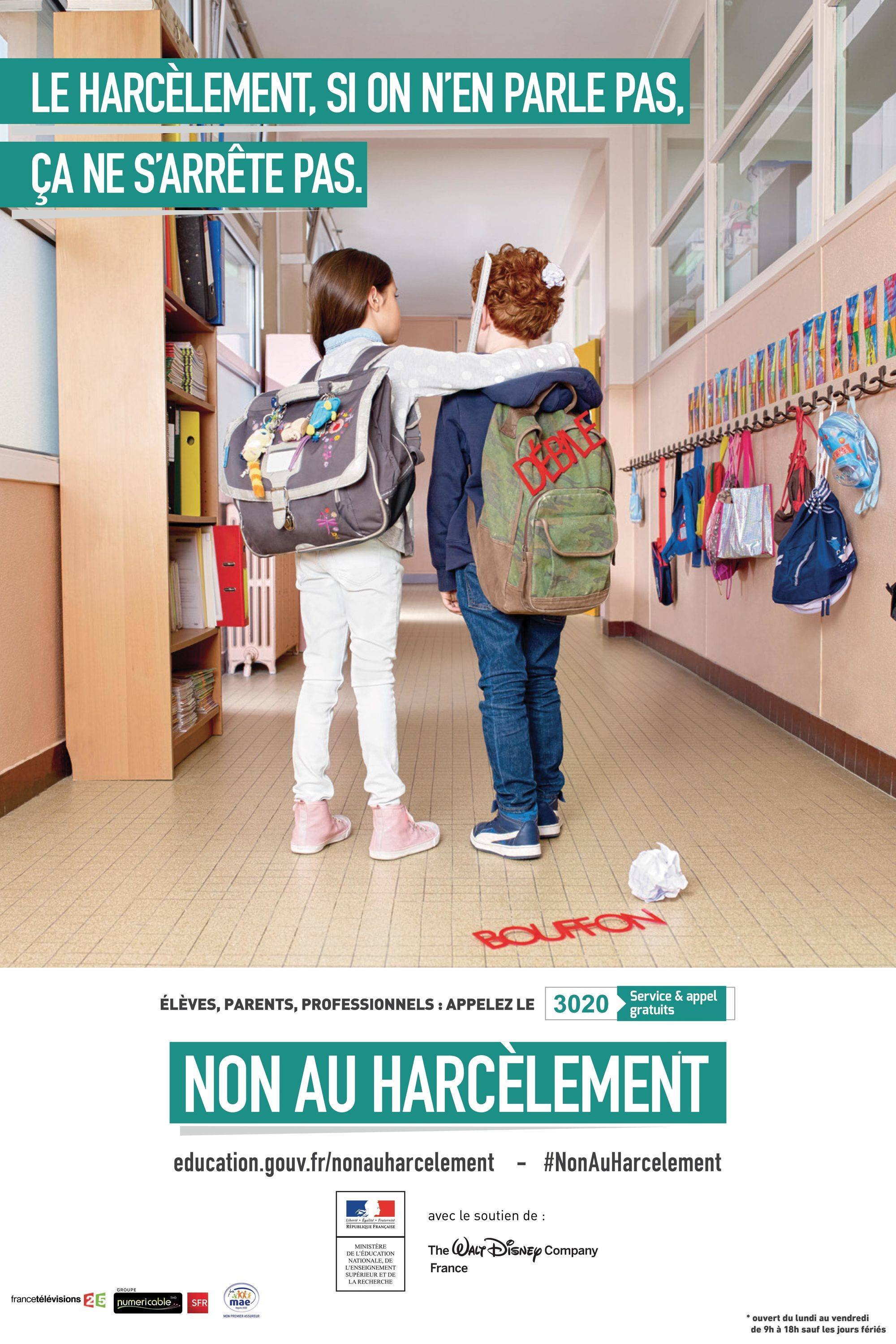 Non au harcèlement