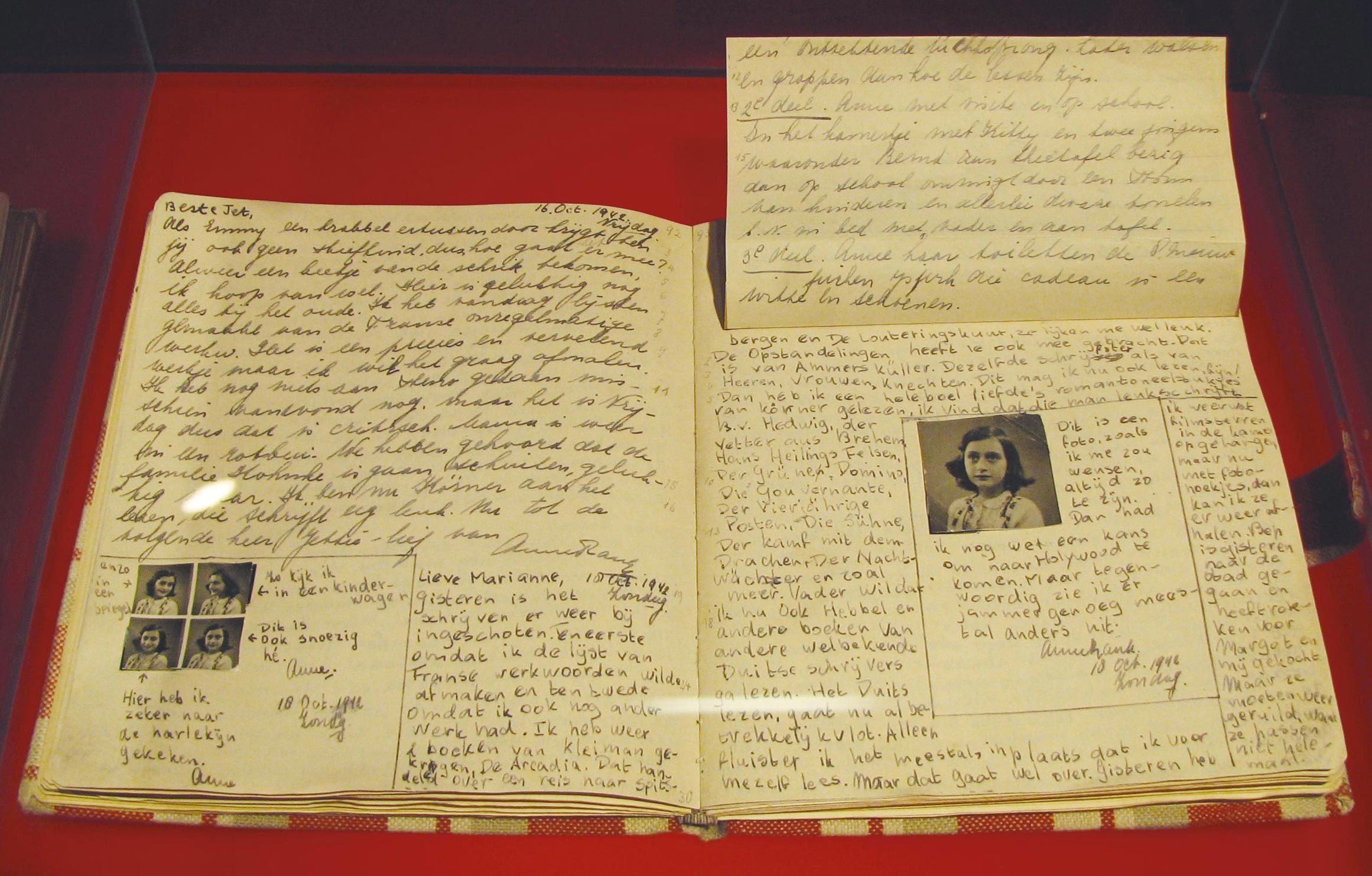 Le Journal D Anne Frank Résumé