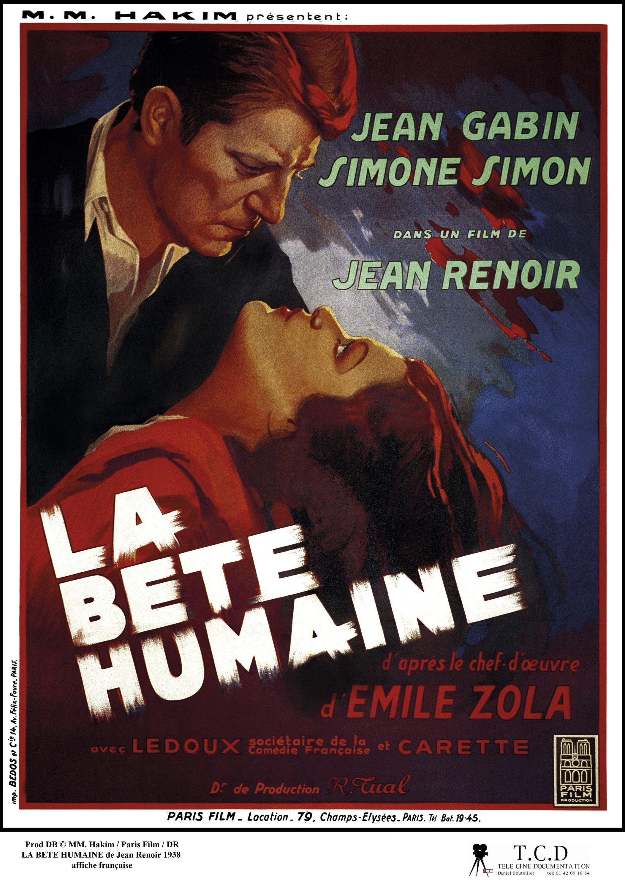 La Bête Humain émile Zola Film La Bête humaine