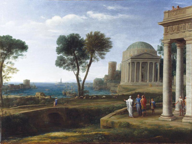 Une peinture classique