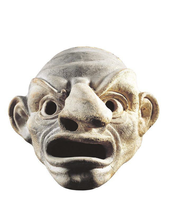 Masque de théâtre antique