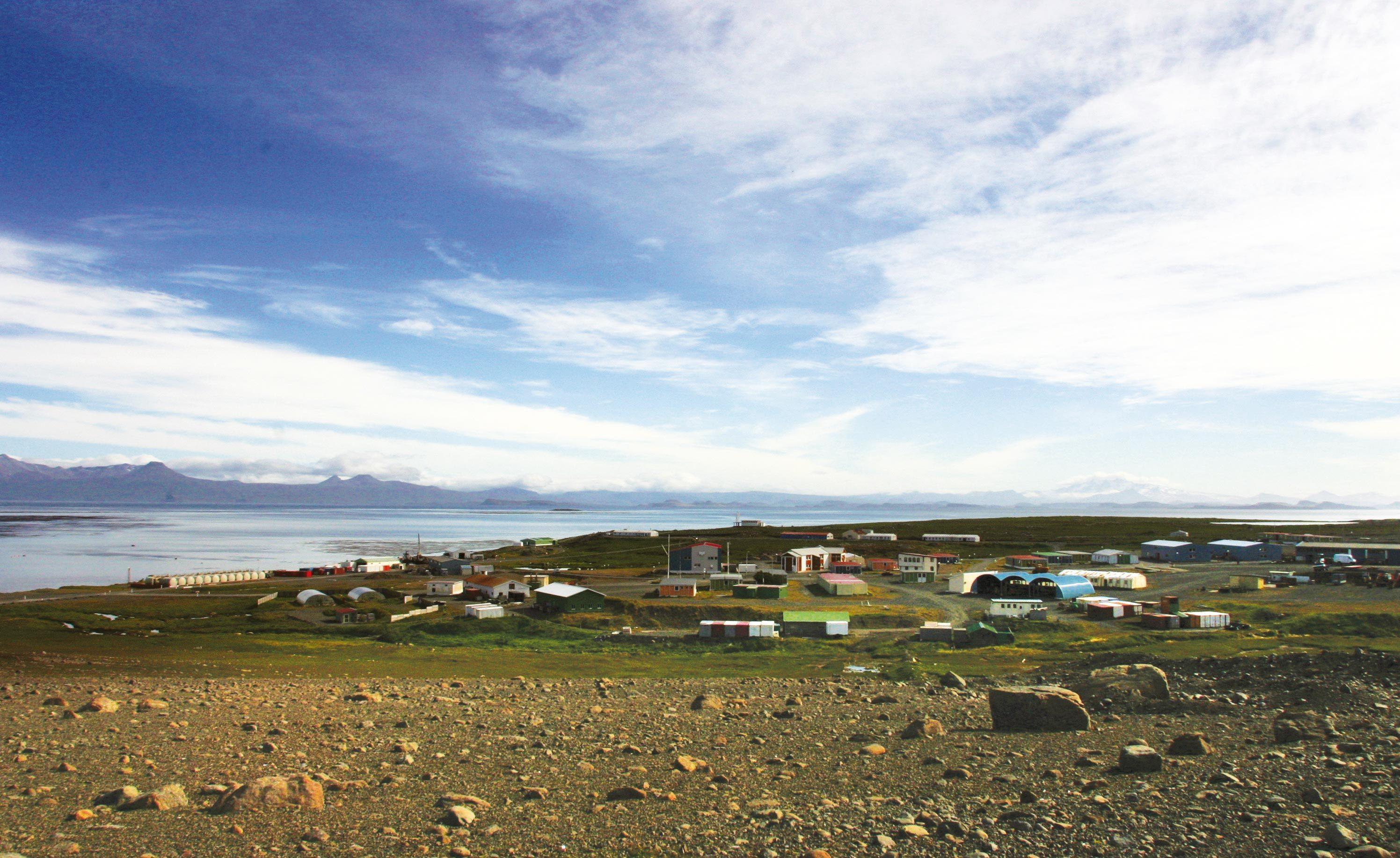 PortauxFrançais sur les iles Kerguelen (Terres australes et