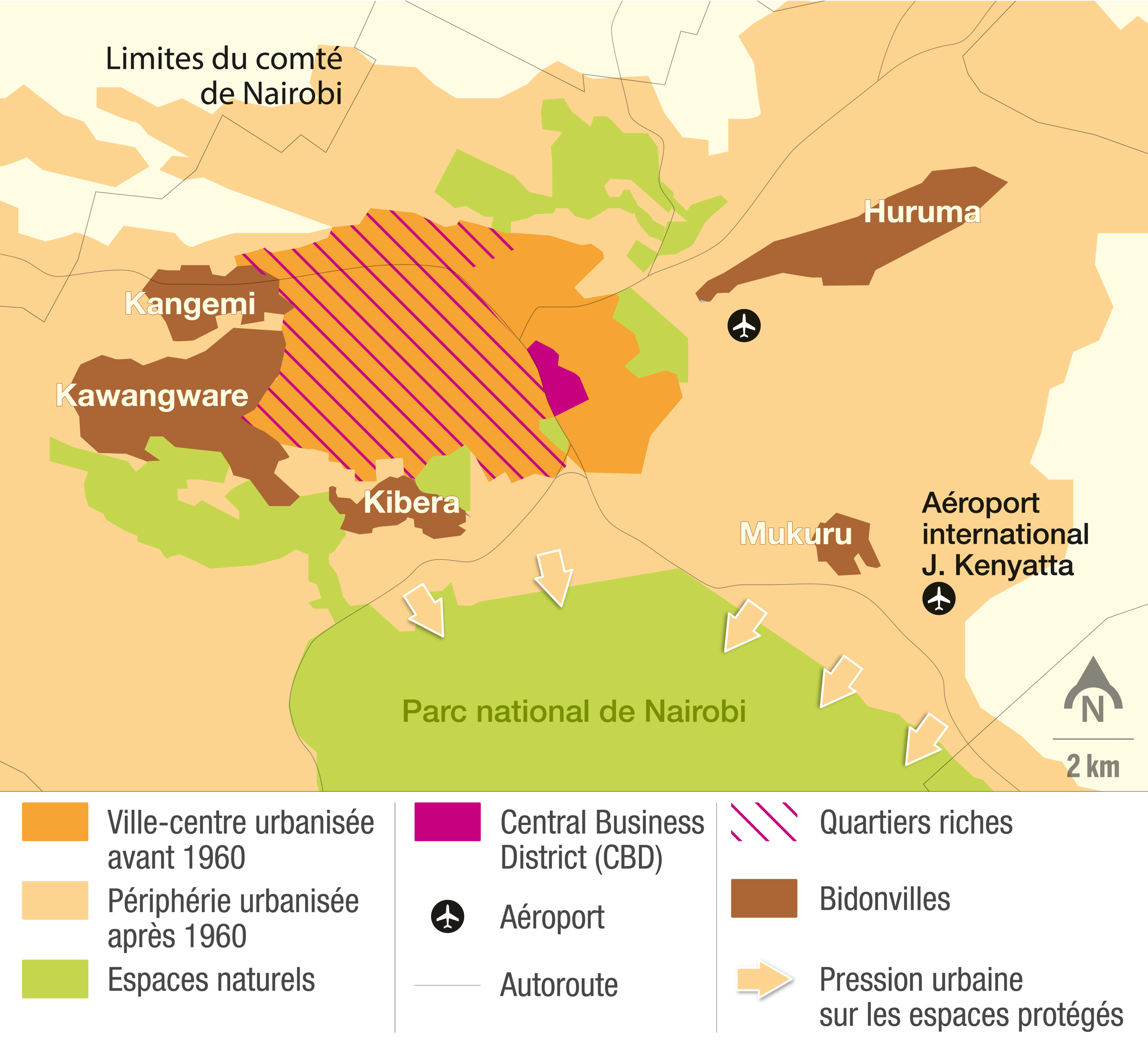 de l’espace urbain de Nairobi