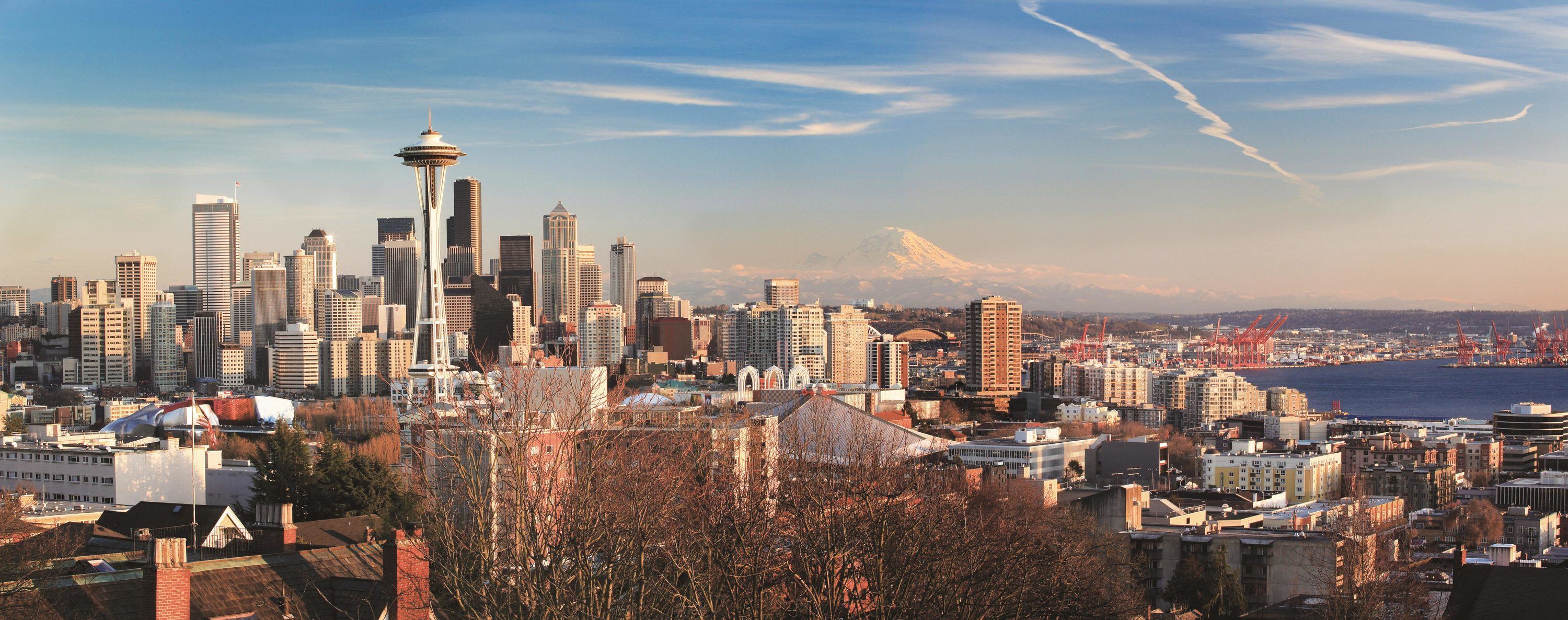 Vue de la ville de Seattle
