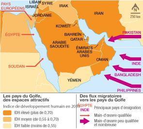 Les Migrations Dans Les Pays Du Golfe Lexemple Du Qatar