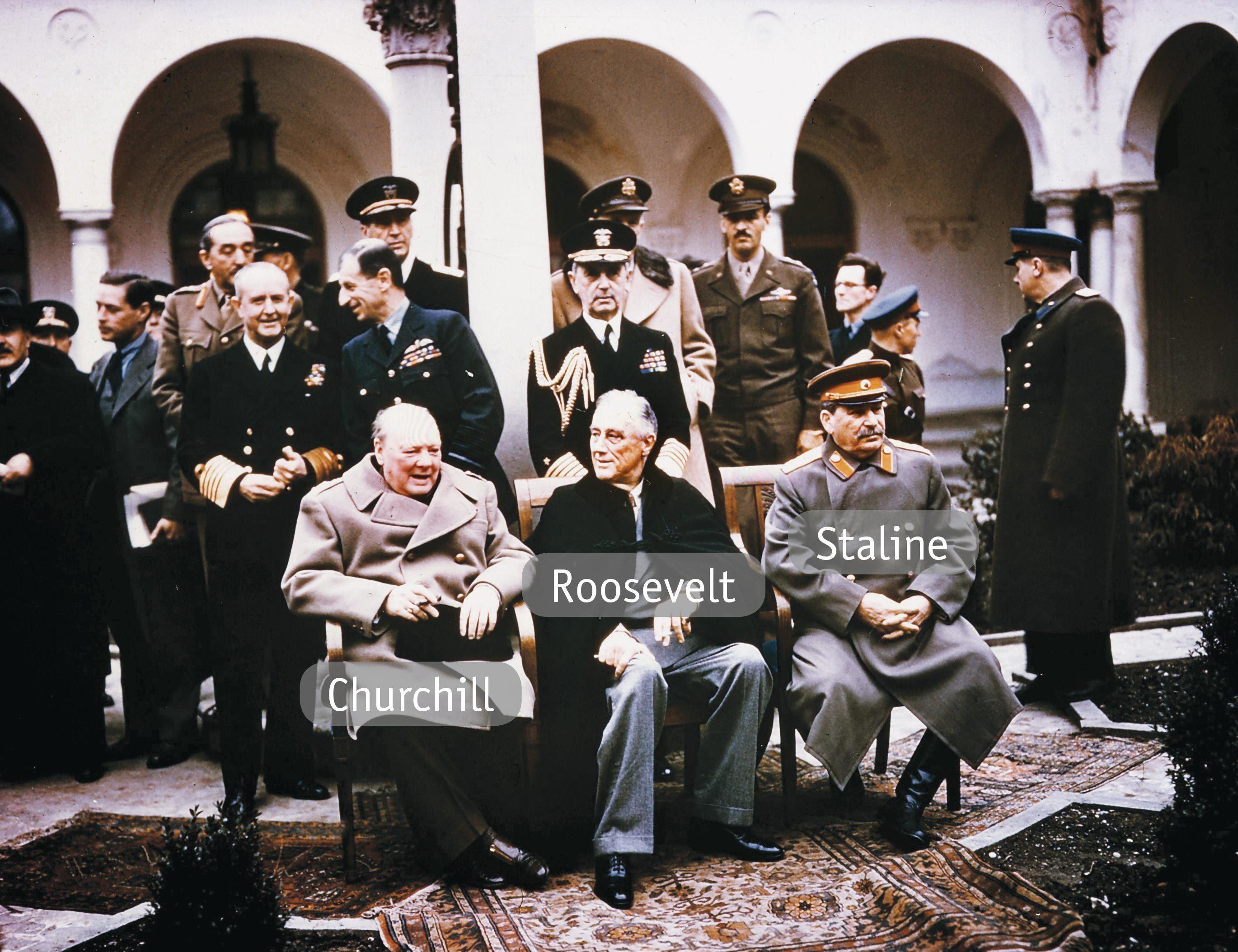 Yalta Conference Sentence Examples