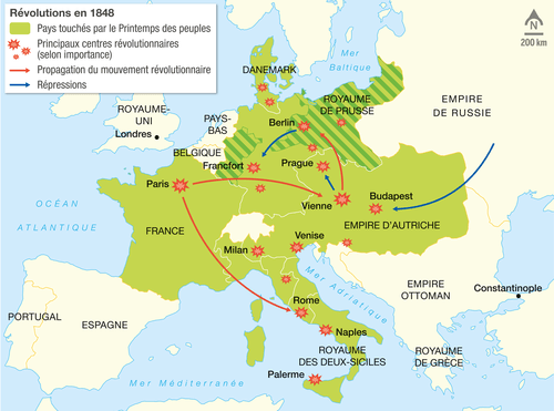 Les Révolutions En Europe En 1848