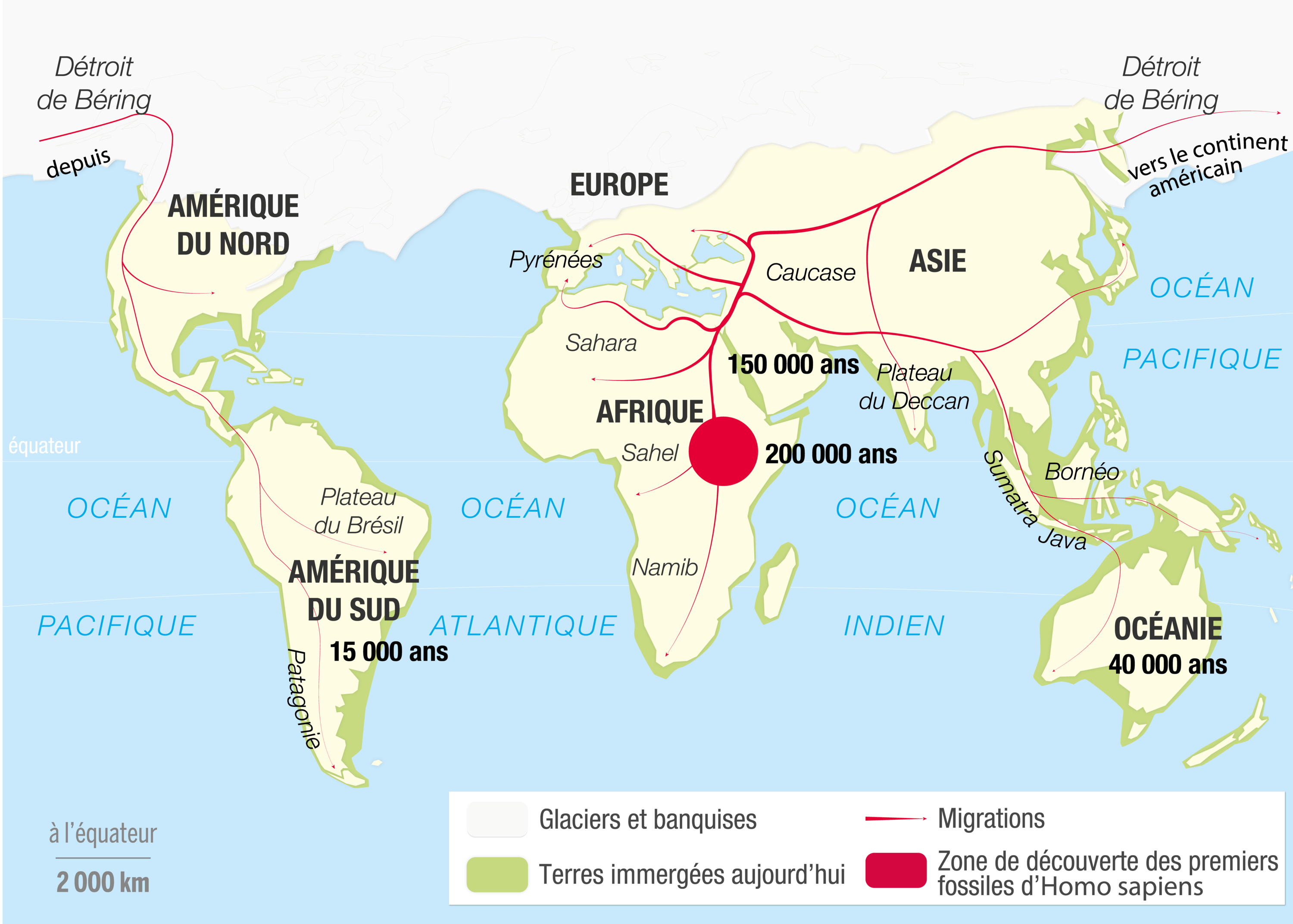 Les Migrations D’Homo Sapiens