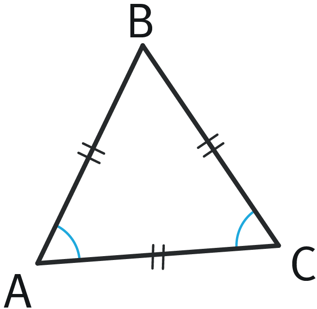 Refaire Étudier les angles d’un triangle équilatéral.