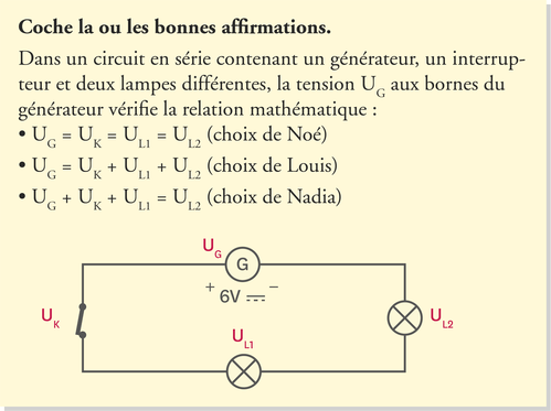 Quelle Relation Entre Les Tensions Dans Un Circuit En Série ? - Image ...