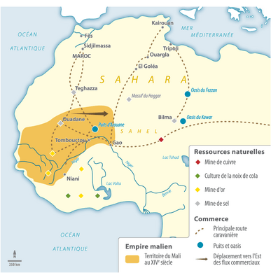 L’empire du Mali au xive siècle