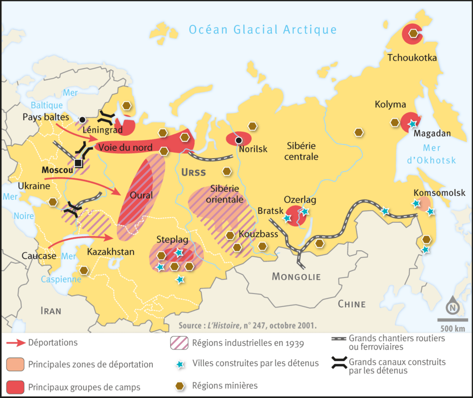 La Grande Terreur En Urss Carte Mentale