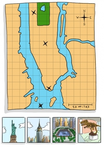 Map of New York